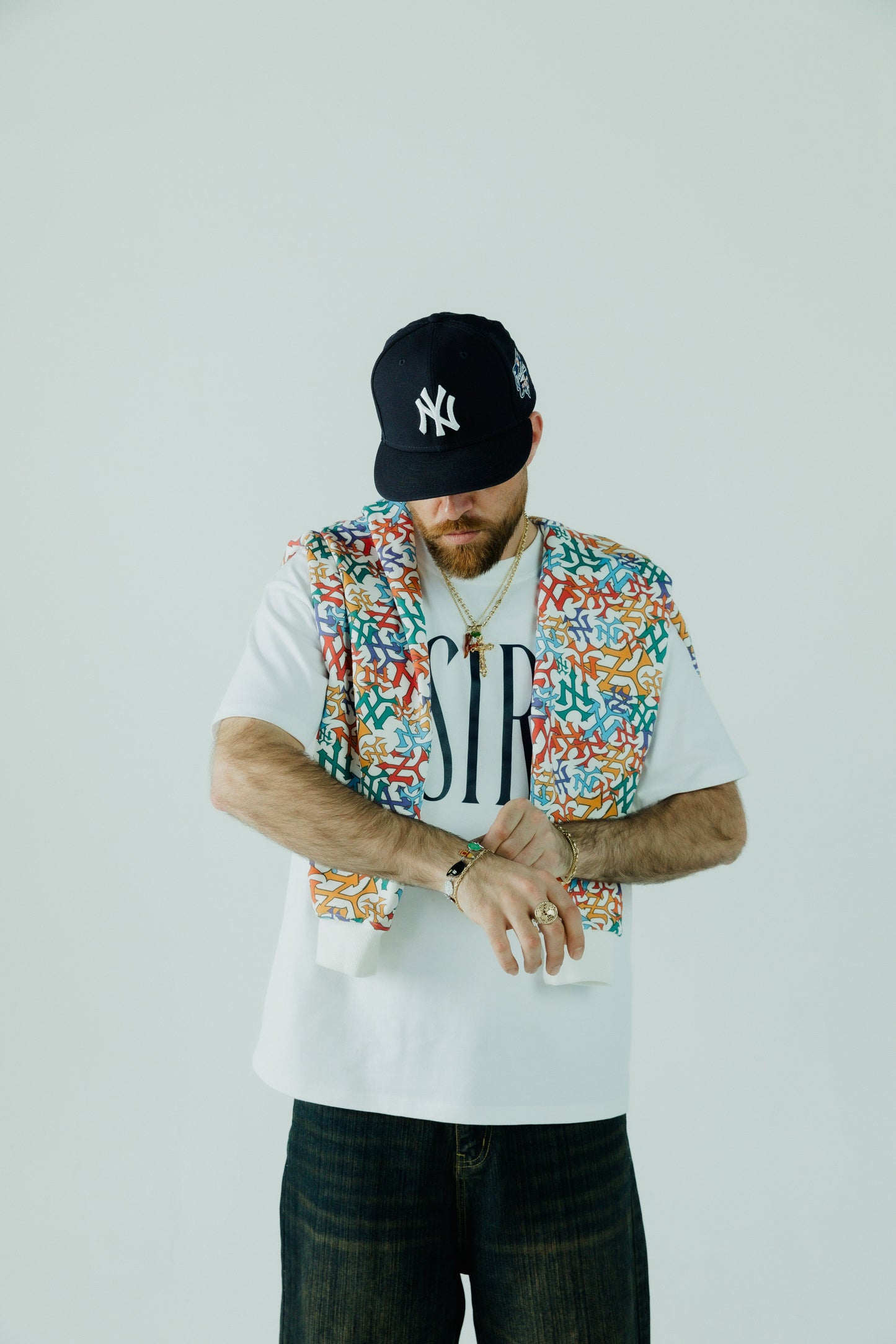 MULTICOLOR NY HOODIE