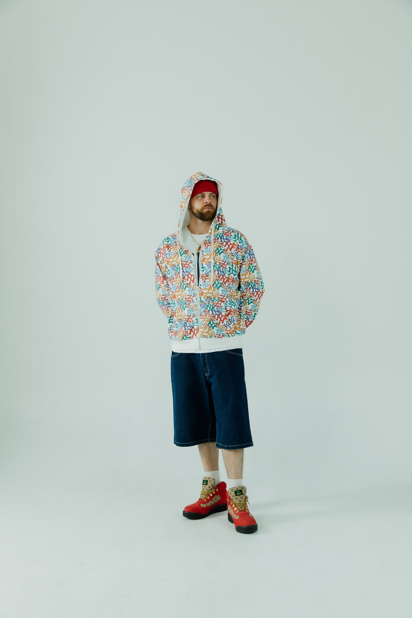 MULTICOLOR NY HOODIE