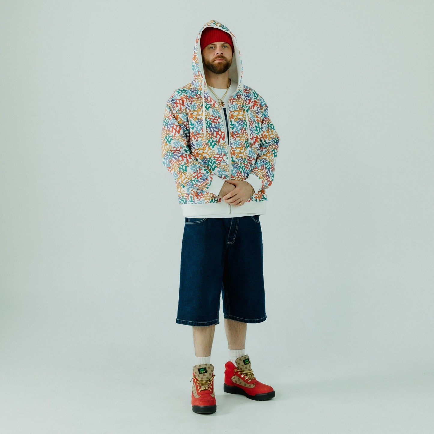 MULTICOLOR NY HOODIE